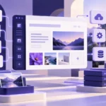 Editor modular de conteúdos, biblioteca de imagens e símbolos de atualização segura